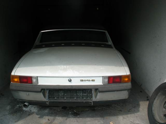 Porsche 914 vor Restaurierung